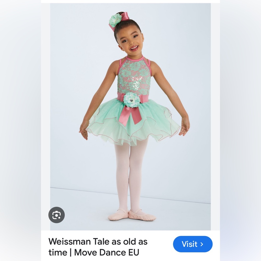 Weissman tale as old as time   Color mint small child